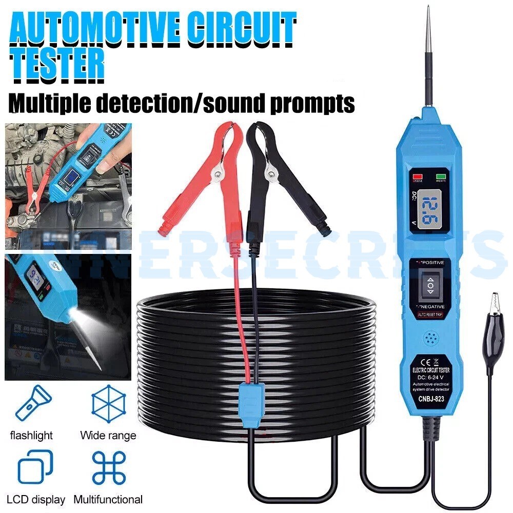 Automotive Electric Circuit Tester Car Electrical System Tester 3.5-36V ...