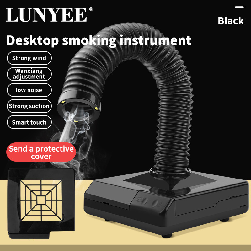 Laser Smoke Absorber With LED,Metal Solder Fume Extractor Purifier For ...