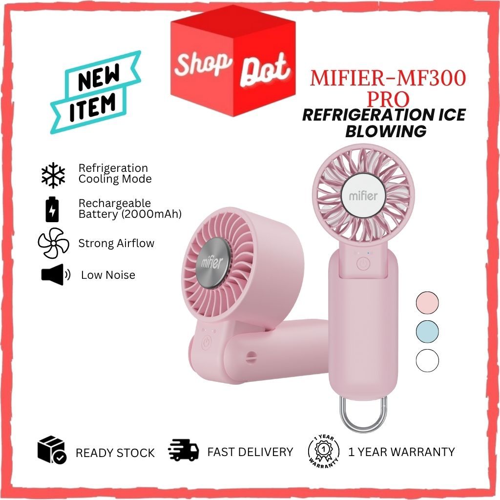 Mifier MF300 PRO 2-in-1 High Speed Cooling mini Fan with Cooling Sheet ...