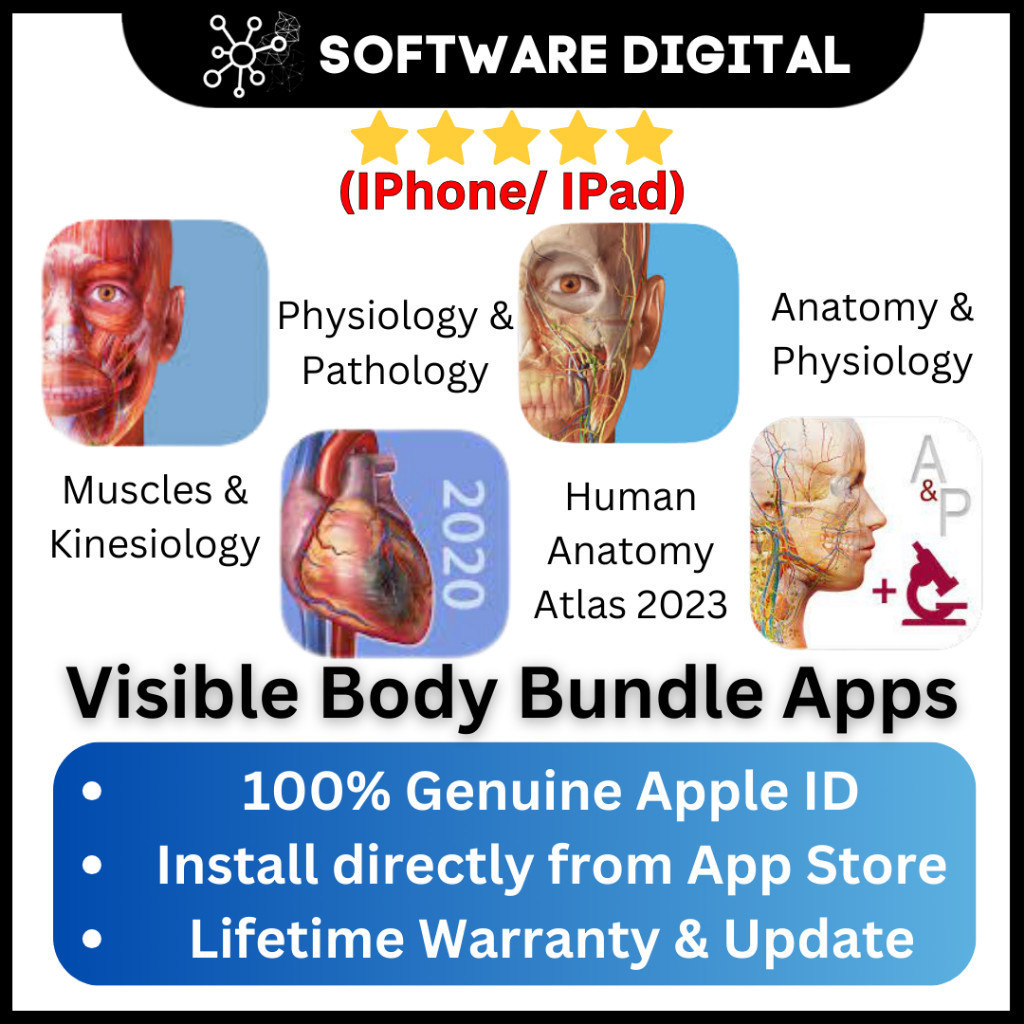 [Auto Delivery] :Human Anatomy Atlas 2027, Visible Body Medicine Apps ...