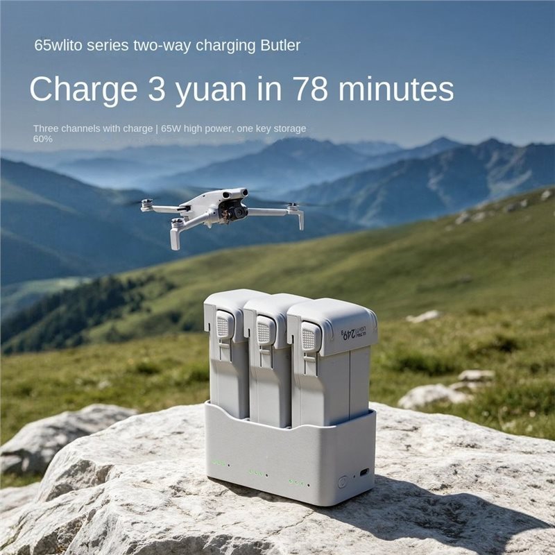 Compact For DJI Lito X1 Drone Accessories Charging Hub For DJI Lito X1 ...