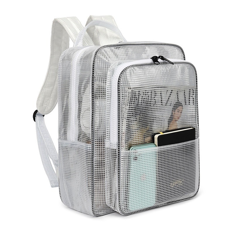 【Anti-Static/Transparent Mesh】Cleanroom Backpack PVC Tool Bag With Dust ...