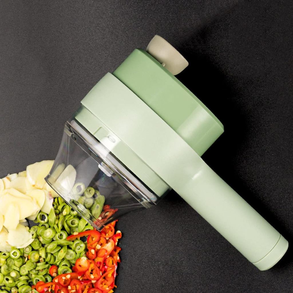 4-In-1Electric Chopper Mini Handheld Food Processor Multifunctional ...