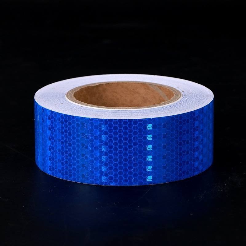 Reflective Self-adhesive Safety Warning Sticker 5cm x 25meter | Shopee ...