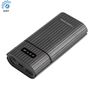 thumbnail interactive-video image 1 of Digital Power Bank Circuit 5V 2A LCD Display 2 USB Output Micro USB Charging Port Led Torch Use 8x18650 Li Ion Battery I367462435 1 of 13