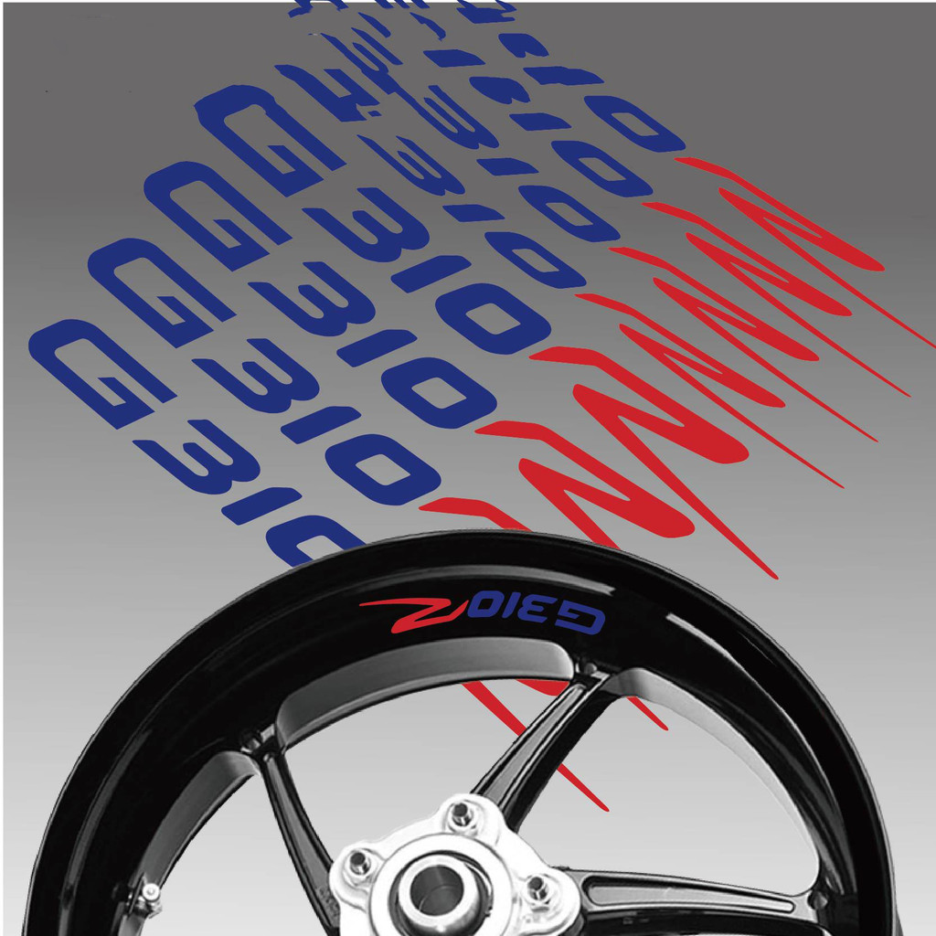 Promotional New Style Motorcycle Stickers Rim Creative Wheel ...