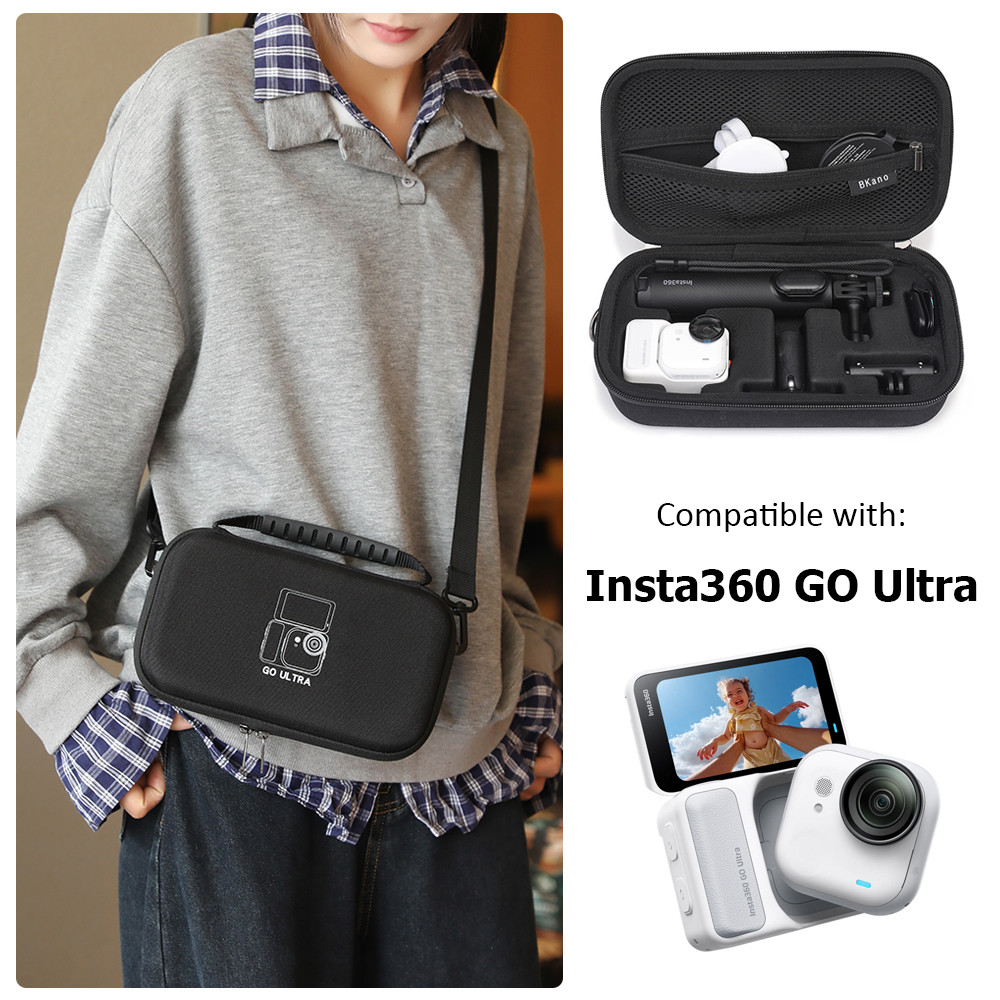 Insta360 GO Ultra Bag Carrying Case Shoulder Bag Shockproof Case ...