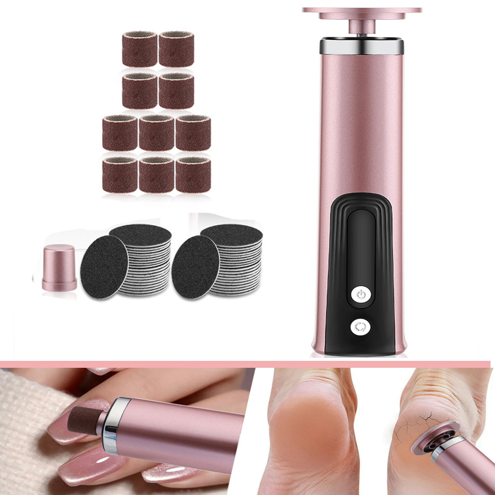 2in1 Electric File For Feet Pedicure Machine Dead Skin Remover Callus ...