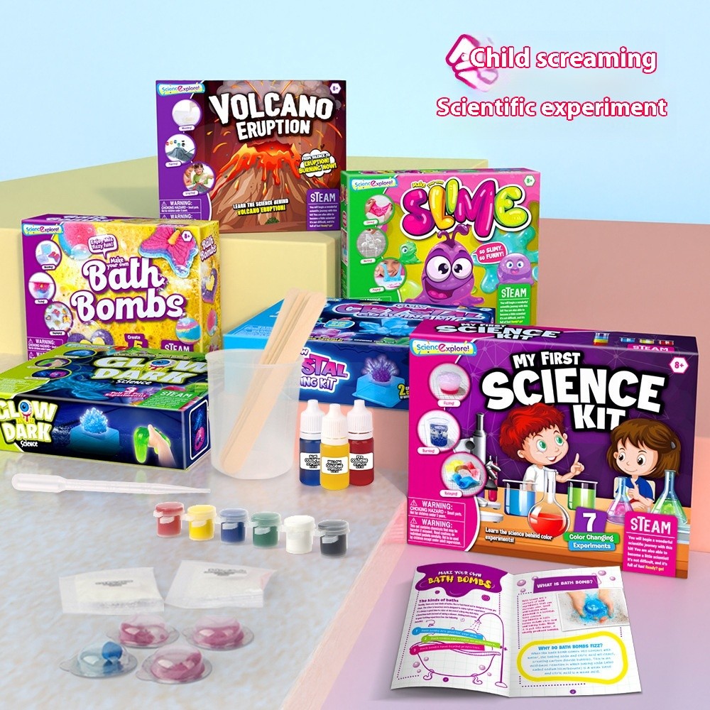 Science Experiment Kit for Kids Educational DIY Science Toys Learning ...