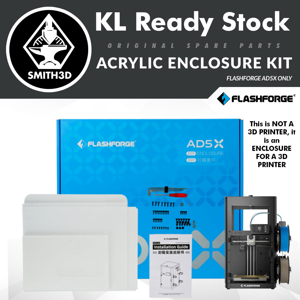 Flashforge AD5X Enclosure Kit for AD5X Enclosure Upgrade for 3D Printer ...