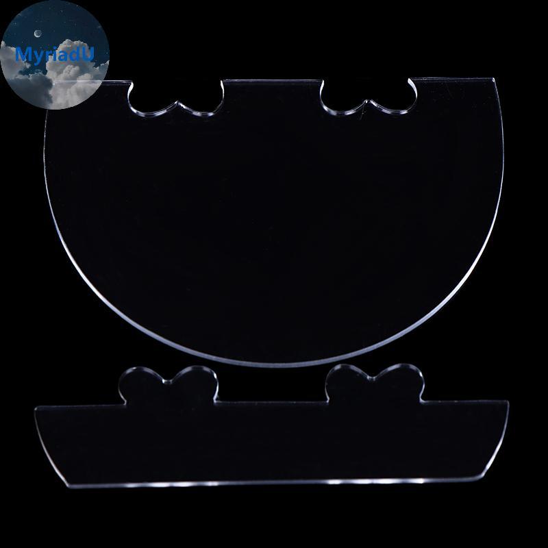 MyriadU Acrylic Plastic Table Tennis Racket Rubber Alignment Tool ...