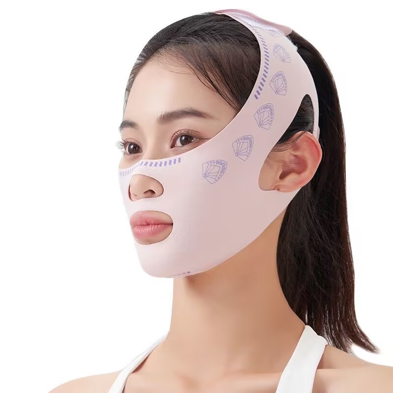 V-Shaped Face Lifting Mask Nose and Chin Curve Stretching Slimming ...