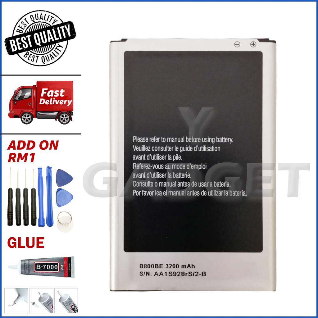 ORIGINAL BATTERY SAMSUNG GALAXY NOTE 3 B800BE 3200mAh SM-N900 SM-N9005 SM-N900W8 EUR 39,90 - FR