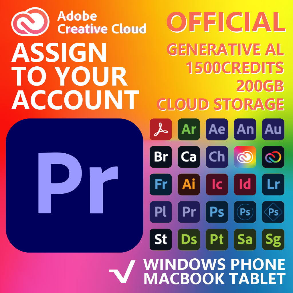 premiere pro adobe 2025| PR|Genuine|Generative Al1, 3, 6 Months ...