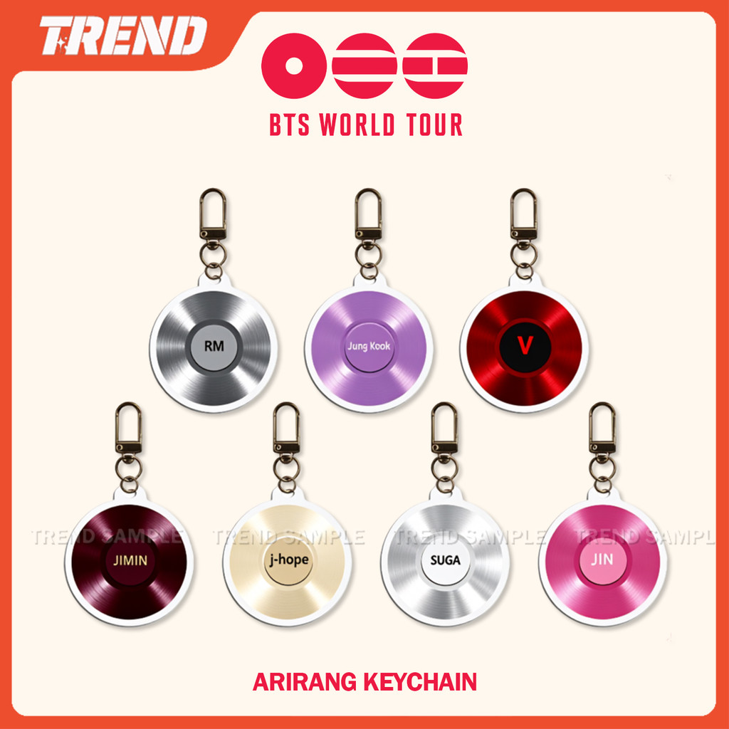 2026 BANGTAN COMBACK ARIRANG ALBUM CD Keychain Acrylic Unisex Fashion ...
