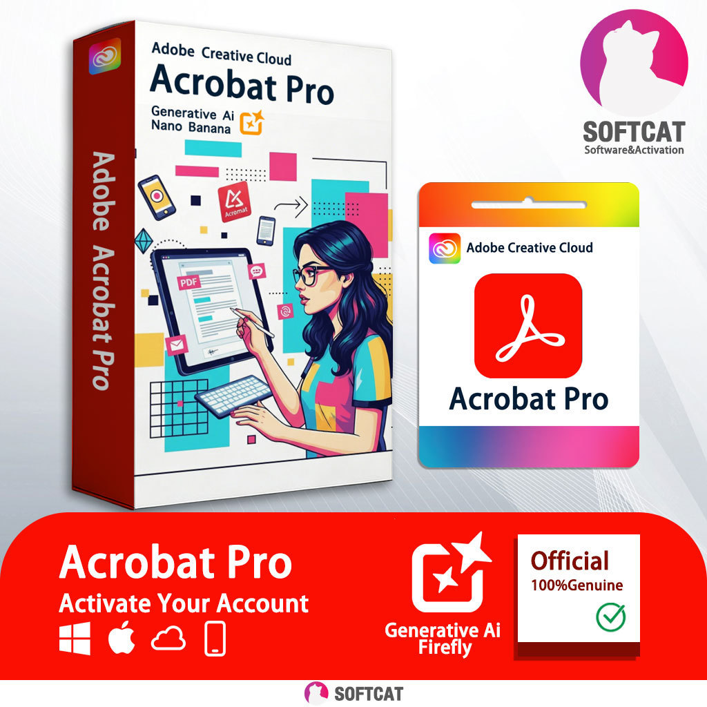 Adobe Acrobat Pro Official | Edit, Convert & Sign PDF | Multi-Device ...