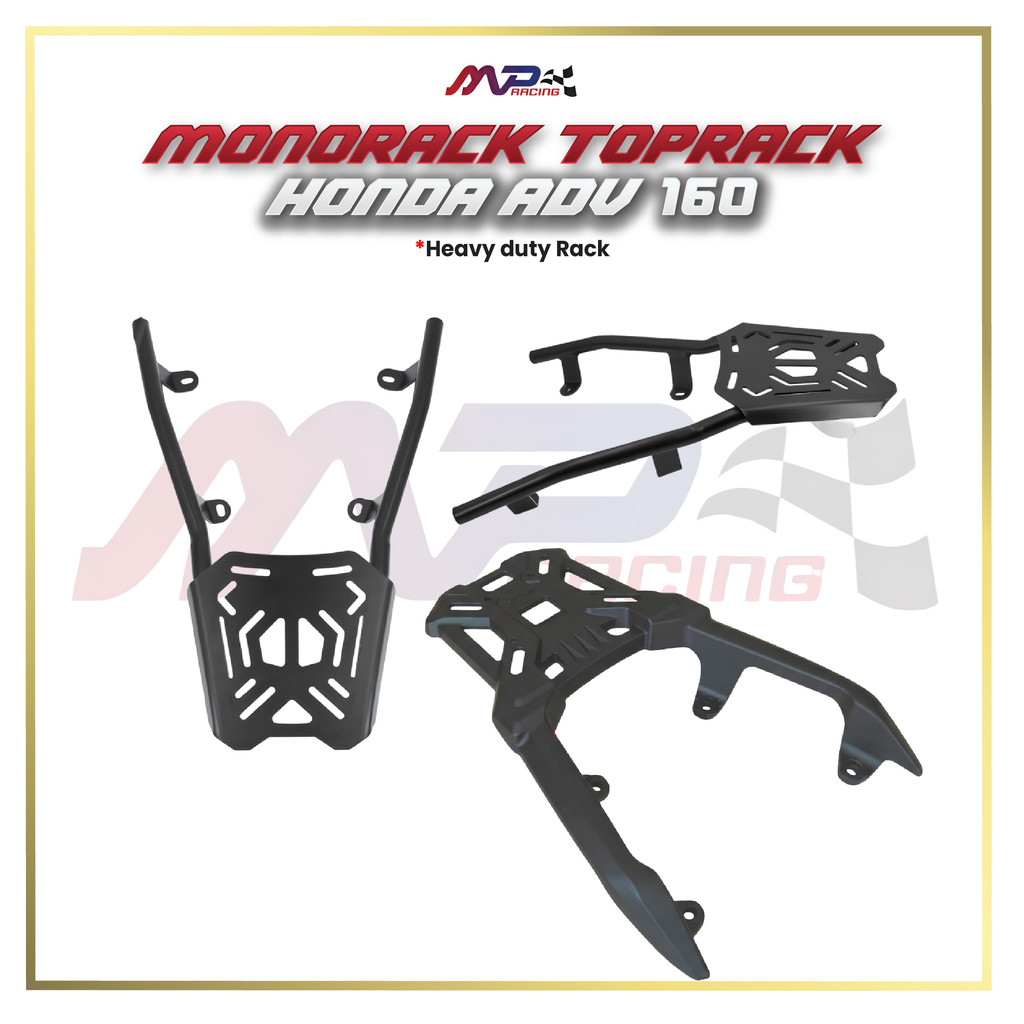 Honda ADV 160 Monorack Top Rack,heavy duty Rack,Top box rack | Shopee ...