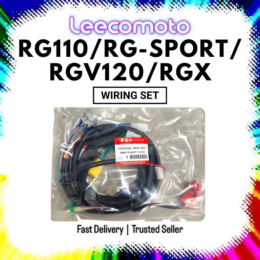 SUZUKI RG / RGV WIRING ( ) // RG110 RGS RG SPORT 110 RGSPORT RGV120 RGV ...