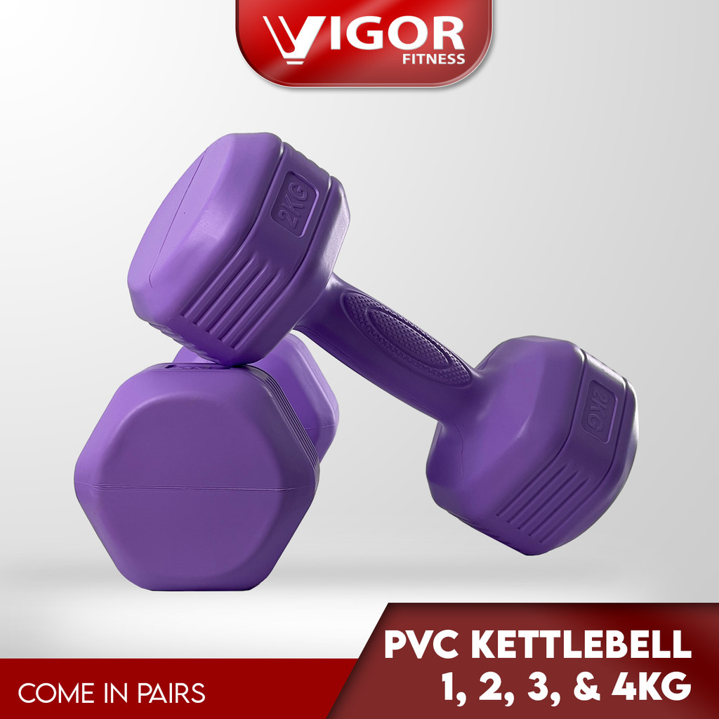 PVC Dumbbell In 1 Pairs (1kg - 4kg) | Shopee Malaysia