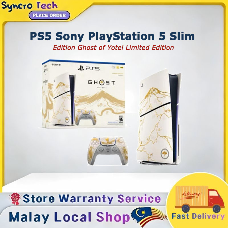 【IN STOCK】PS5 Sony PlayStation 5 Slim Physical Console - Edition Ghost ...