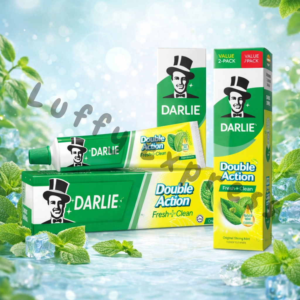 Darlie Toothpaste & Travel Kit | Double Action / All Shiny White ...