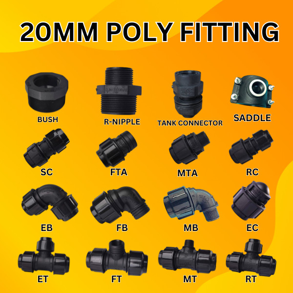 20MM POLY FITTING CLWATERWARE | Shopee Malaysia