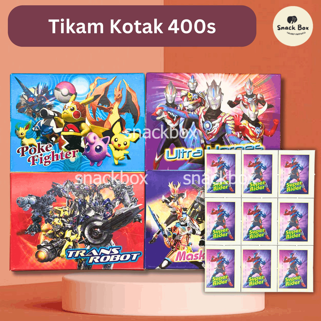 Tikam Box Card Game Random Tikam Duit 400s Classic Lucky Draw Game ...