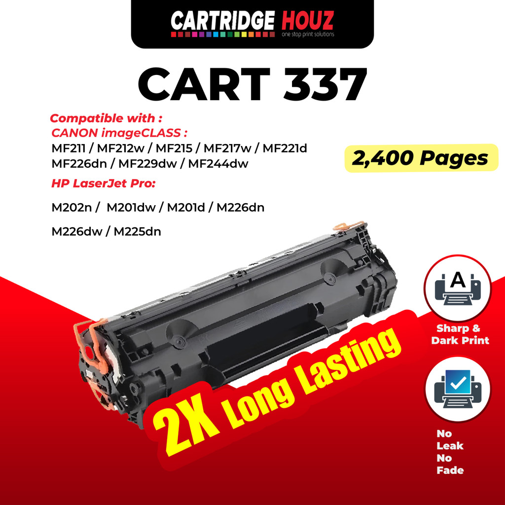 CRG 337 CART 337 CRG337 CART337 CF283X Compatible Canon MF235 MF244 ...