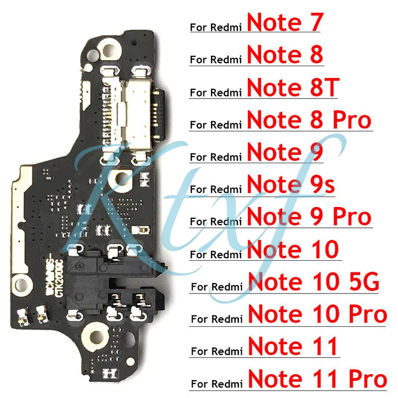 For Xiaomi Redmi Note 8 8 Pro 9 9s 10 10s 11 11s Pro 4G 5G USB Charging ...