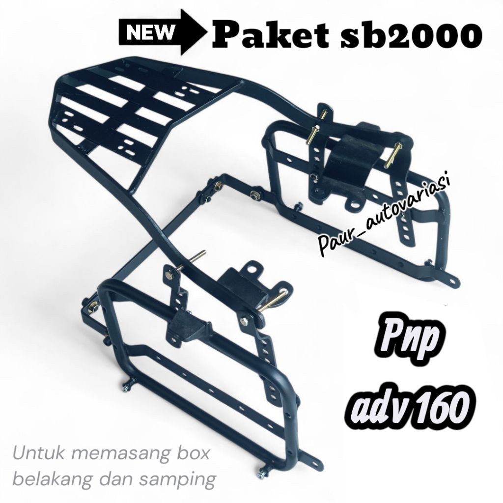 ADV 160 SB2000 Box Bracket Full Set Touring Box Bracket | Shopee Malaysia