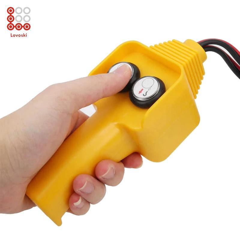 [Lovoski] Electric Winch Control Handle 12V 24V Push Button Remote ...