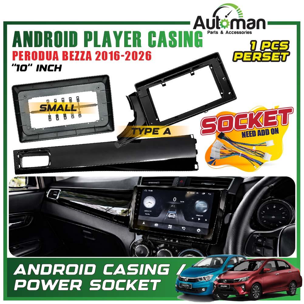 Android Player Casing Perodua Bezza 2016 - 2026 Dashboard Frame Low ...