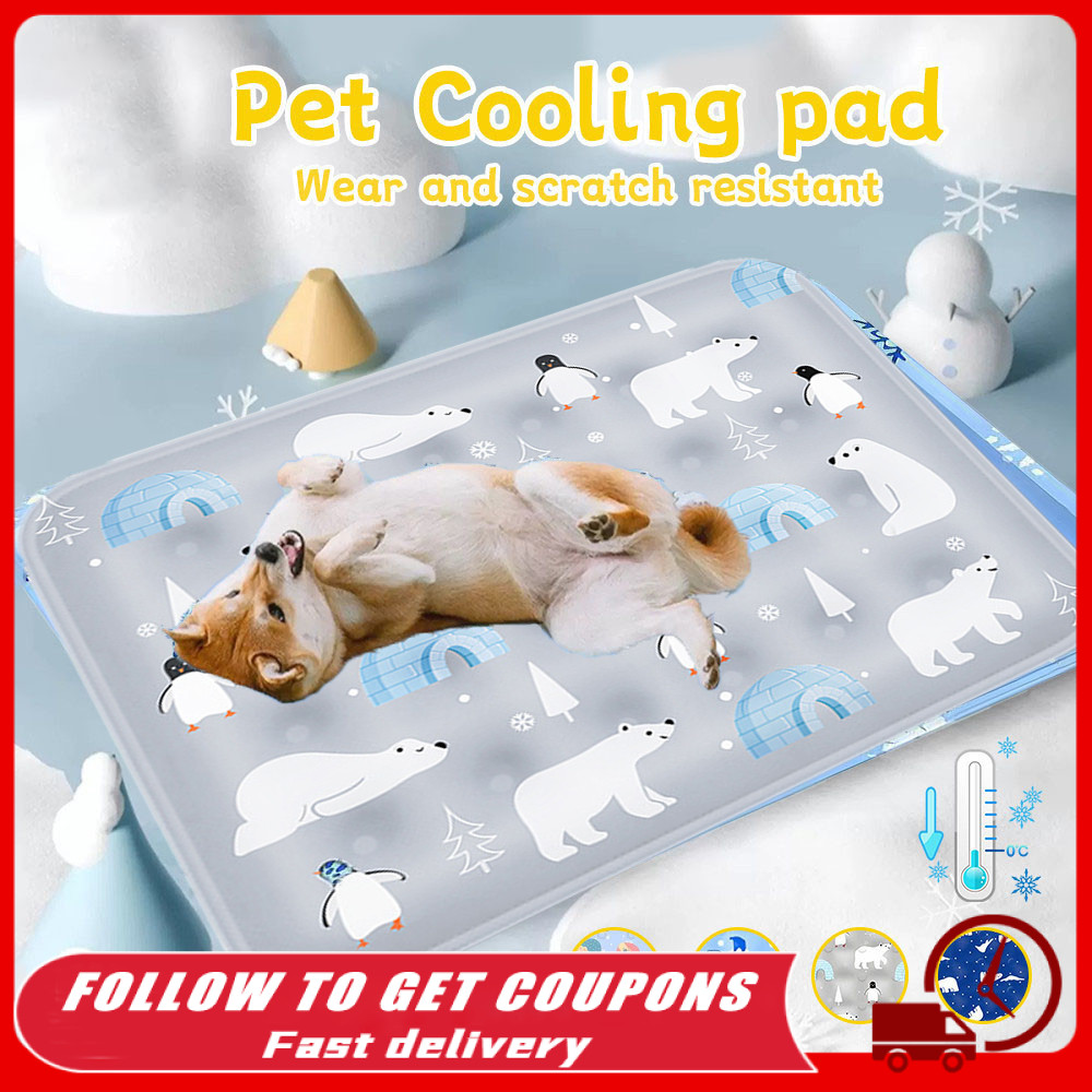 XXL Pet Cooling Mat Dog Cat Pet Bed Mat Scratch-resistant and Thickened ...