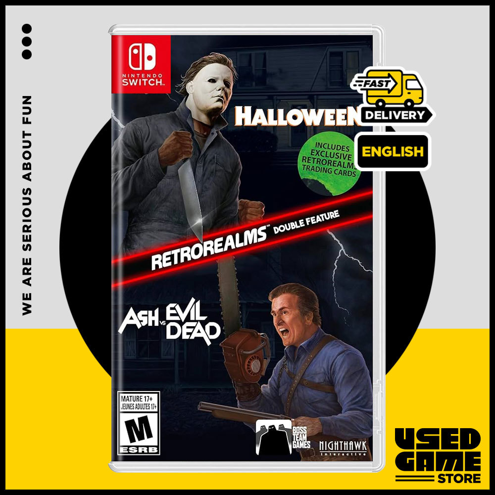 Nintendo Switch Retrorealms double feature: Halloween and Ash VS Evil ...