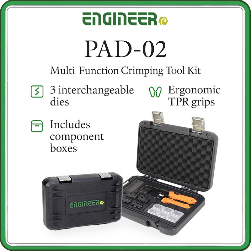ENGINEER Precision Crimping Pliers (Die Set) PAD-02 | Shopee Malaysia