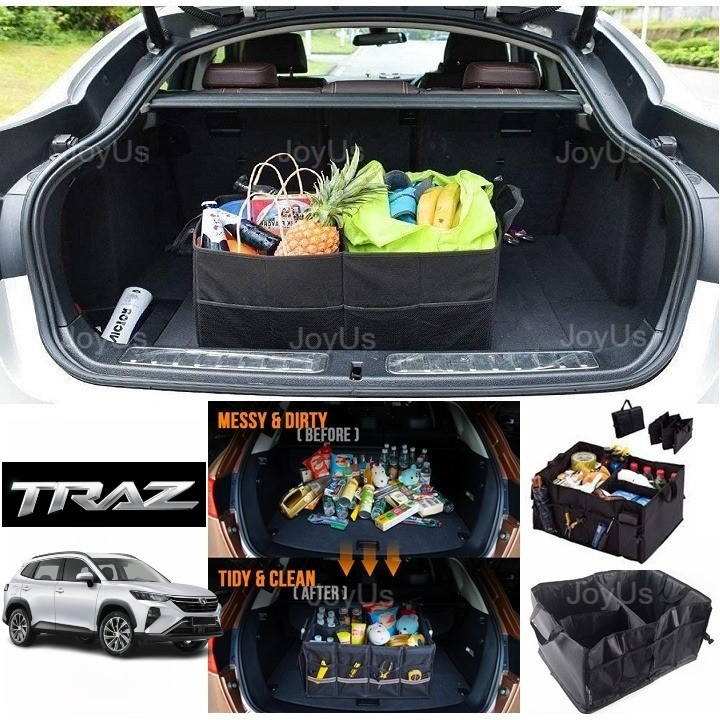 Perodua Traz Car Boot Storage Bag Multiple Compartments Storage Bag and ...