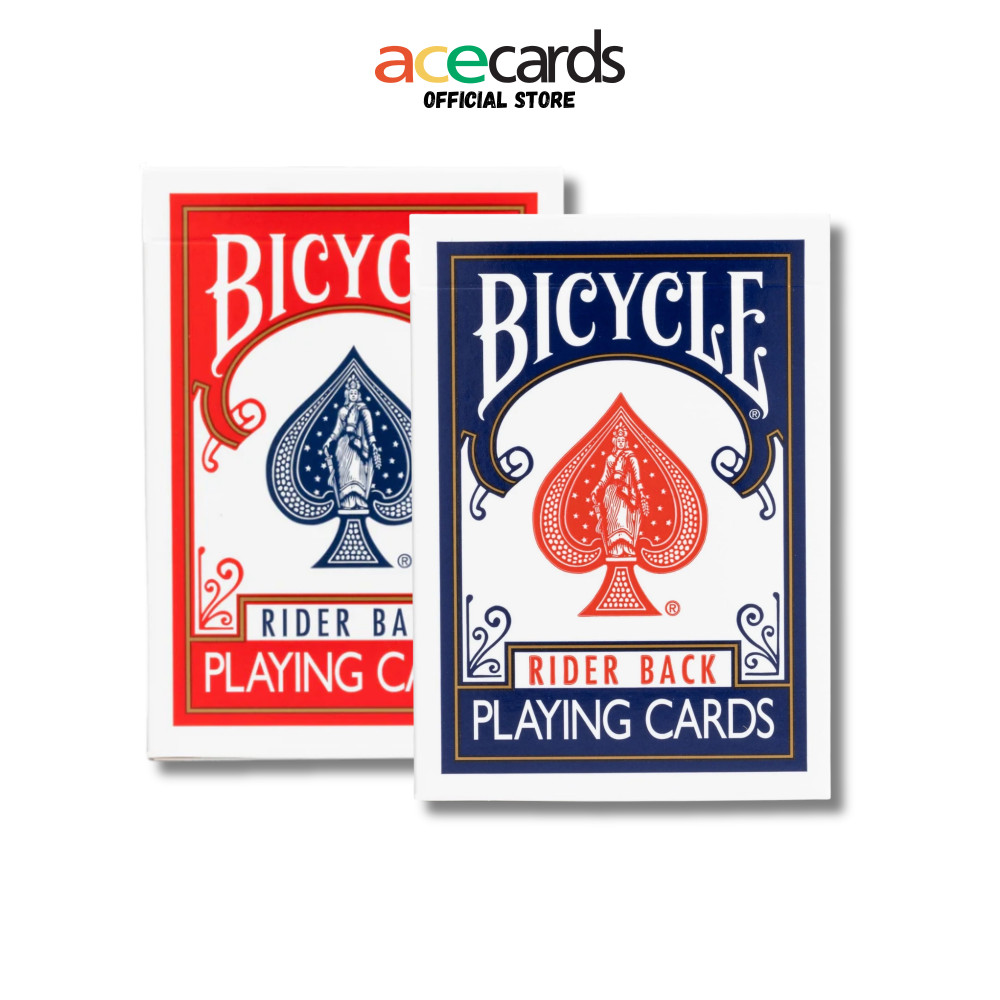 Bicycle Playing Cards Classic Standard Rider Back (Blue Seal Sticker ...