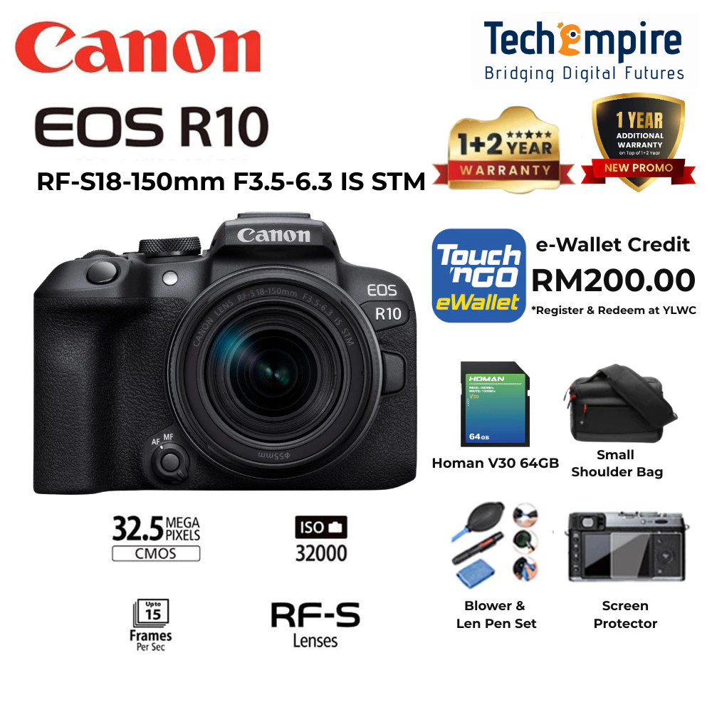 Canon EOS R10 Canon R10 Mirrorless Camera | Shopee Malaysia
