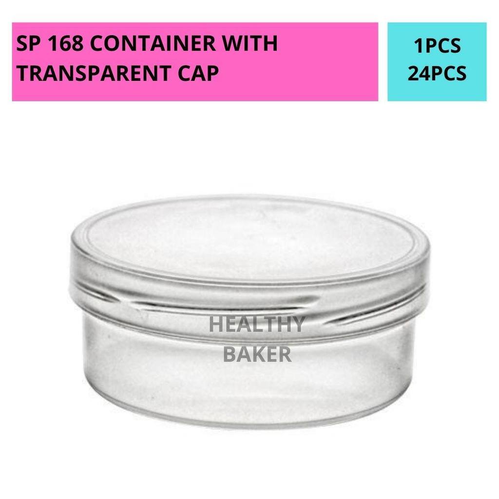READY STOCK SP 168 PLASTIC ROUND COOKIES CONTAINER / BEKAS KUIH RAYA ...