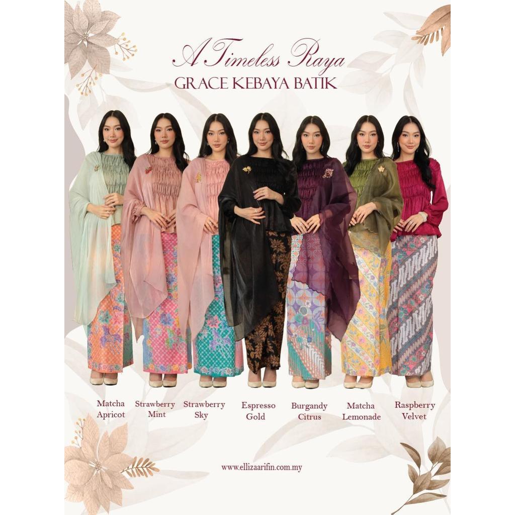GRACE KURUNG BATIK RAYA 2026 BY ELLIZA ARIFIN | Shopee Malaysia