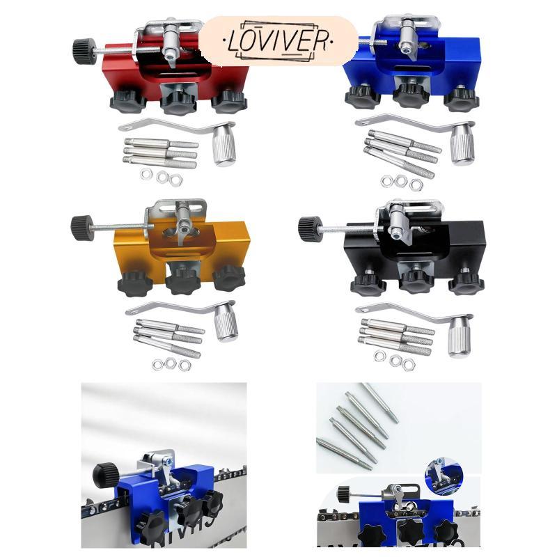 LOVIVER Chainsaw Teeth Sharpening Tool Jig Grinder for Electric Saw ...
