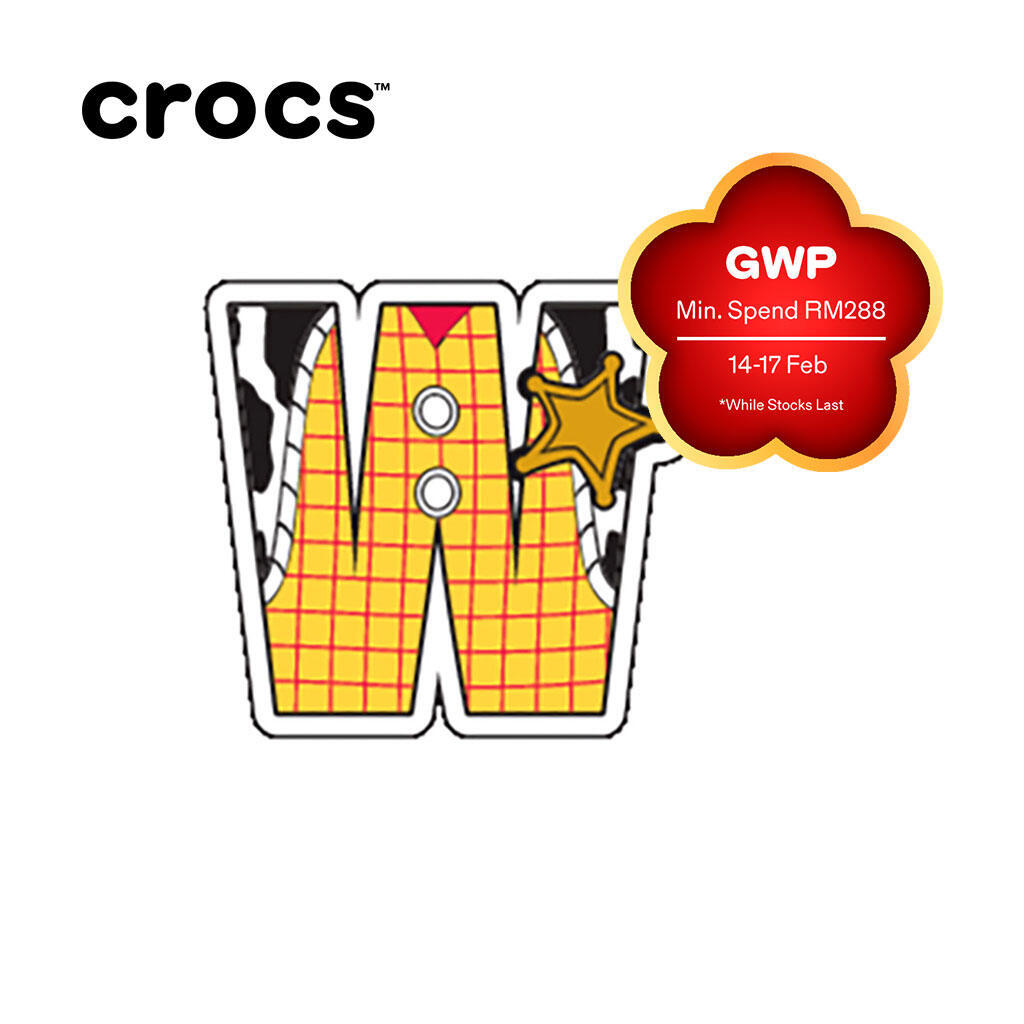 Crocs Disney Character Letter W Jibbitz | Shopee Malaysia
