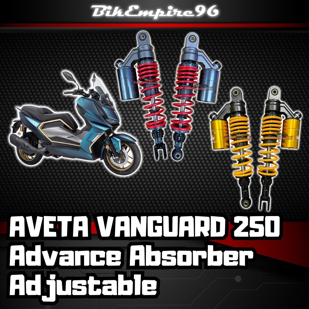 AVETA Vanguard 250 Advance Absorber Motorcycle Rear Shock Absorber ...