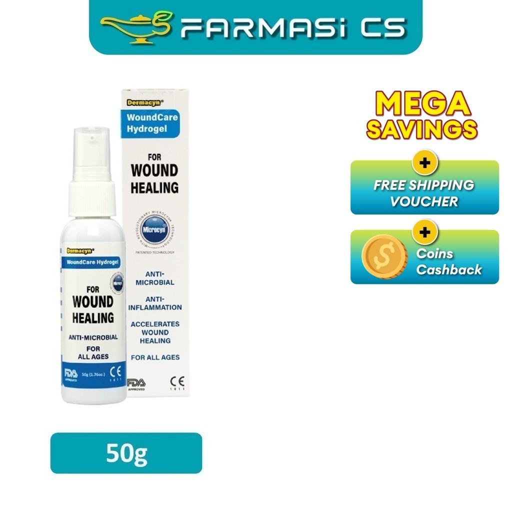 Dermacyn Wound Care Hydrogel 50g (For Wound Healing) EXP:07/2027 ...