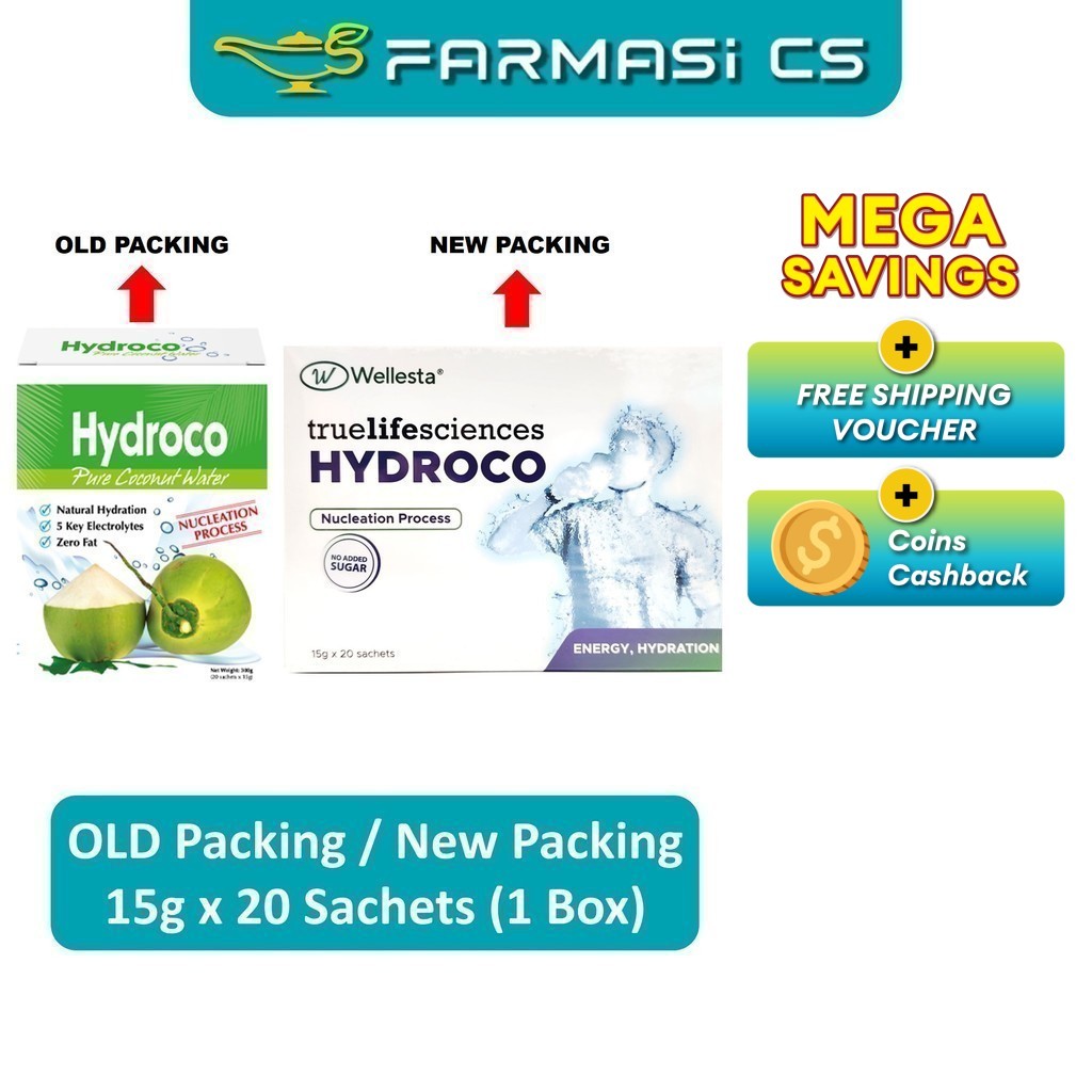 [VALUE] Hydroco 20 Sachets x 15g ( OLD PACKING EXP:05/26 / NEW PACKING ...