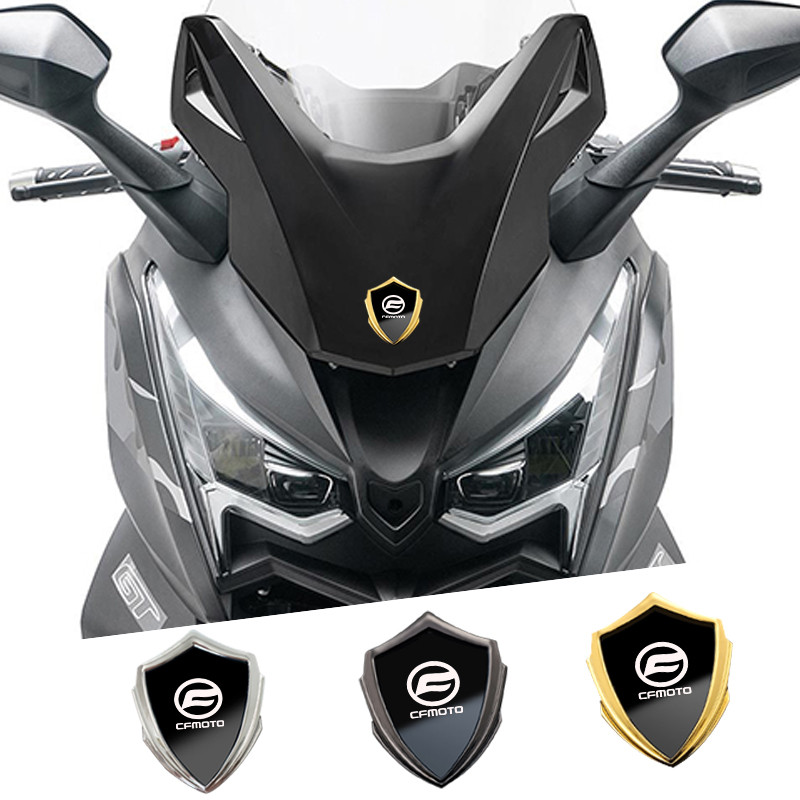 Metal Motorcycle Stickers Emblem Badge Sticker Zinc Alloy For CFMOTO ...