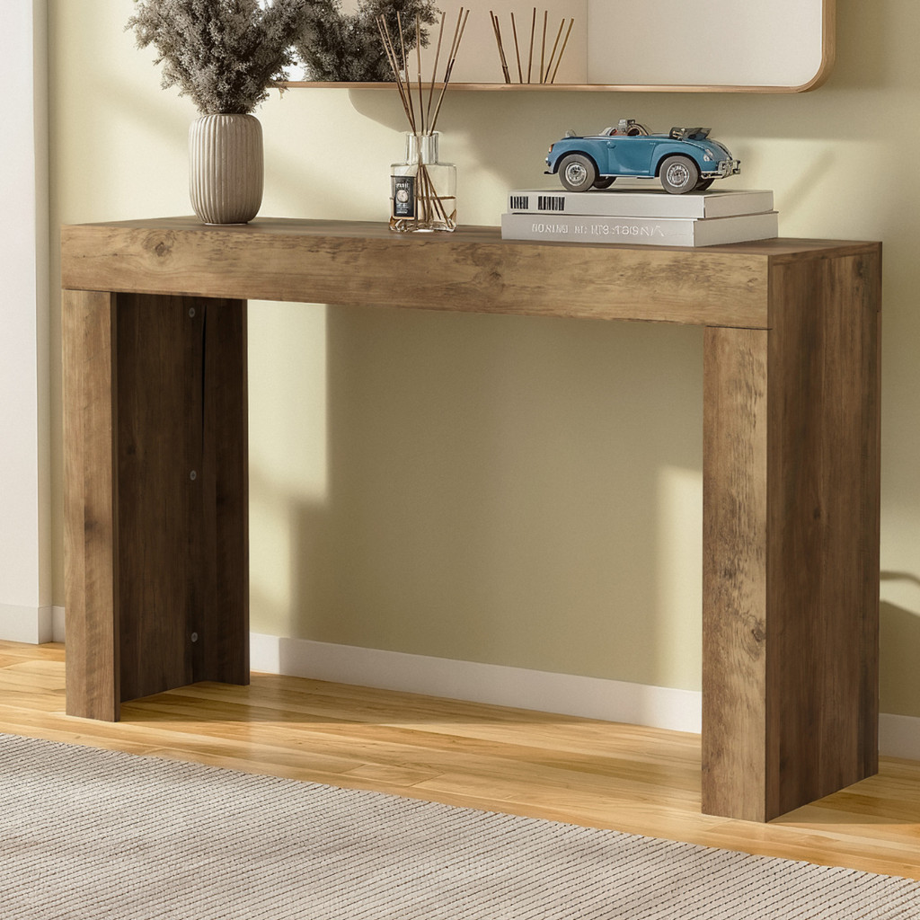 Synergy House Hendrix Console Table 3.9ft Slim Hallway Table | Shopee ...
