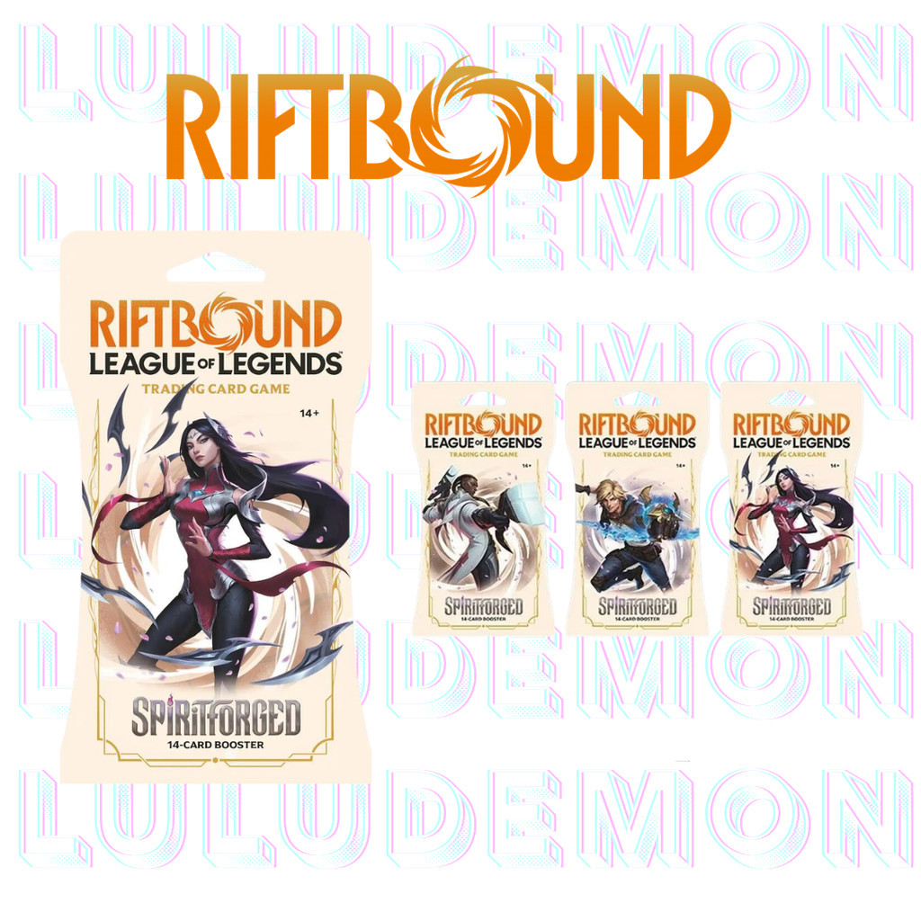 Riftbound Booster Pack (Unleased/Spiritforged/Origin) League of Legends ...