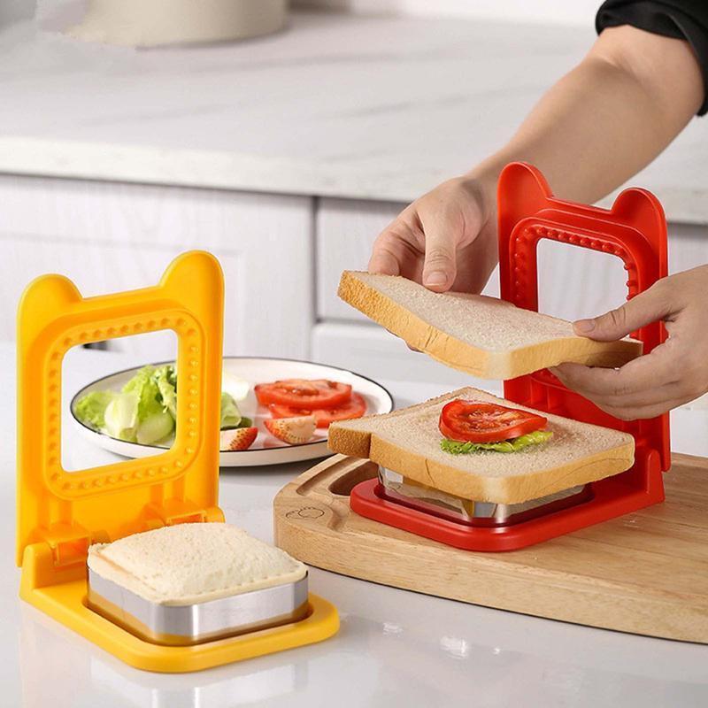 A250 Acuan pemotong sandwic, acuan penekan roti isi rumah, alat membuat ...
