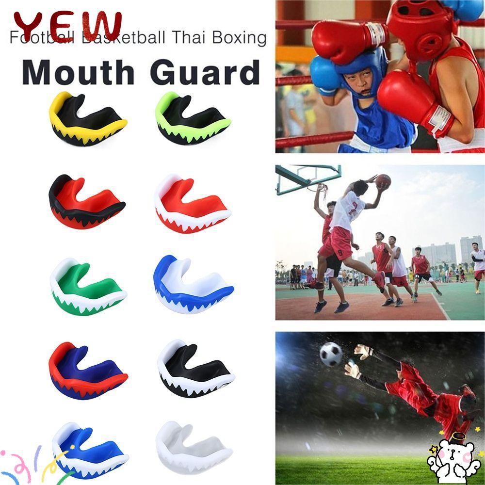 YYE Mouth Guard, Color Contrast Safety Teeth Protector, Useful EVA ...